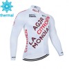 Wielershirt 2021 AG2R Citroen Team N001 Winter Thermal Fleece